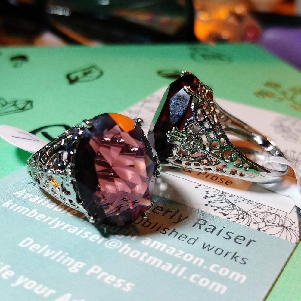 Amethyst 16mm x 13mm stone